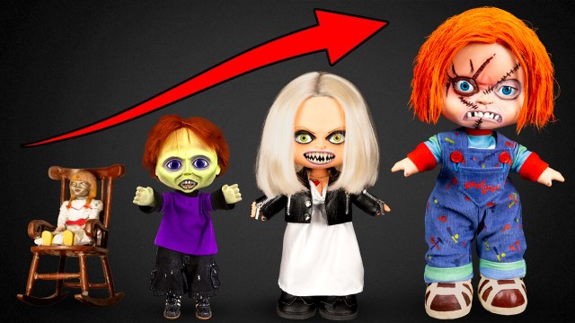 Who Will Haunt You? ☠️ Creating the Creepiest Dolls Ever: Chucky, Tiffany, Glen & Annabelle!