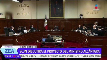 La SCJN discutirá el proyecto del ministro González Alcántara el 5 de noviembre