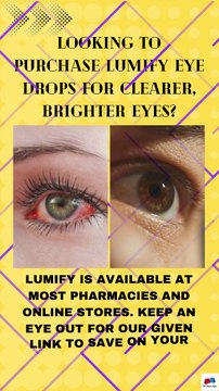 Looking to purchase Lumify eye drops for clearer, brighter eyes