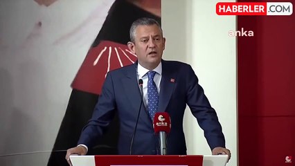 CHP lideri Özel'den Ahmet Özer tepkisi: Temiz kağıdı elimde