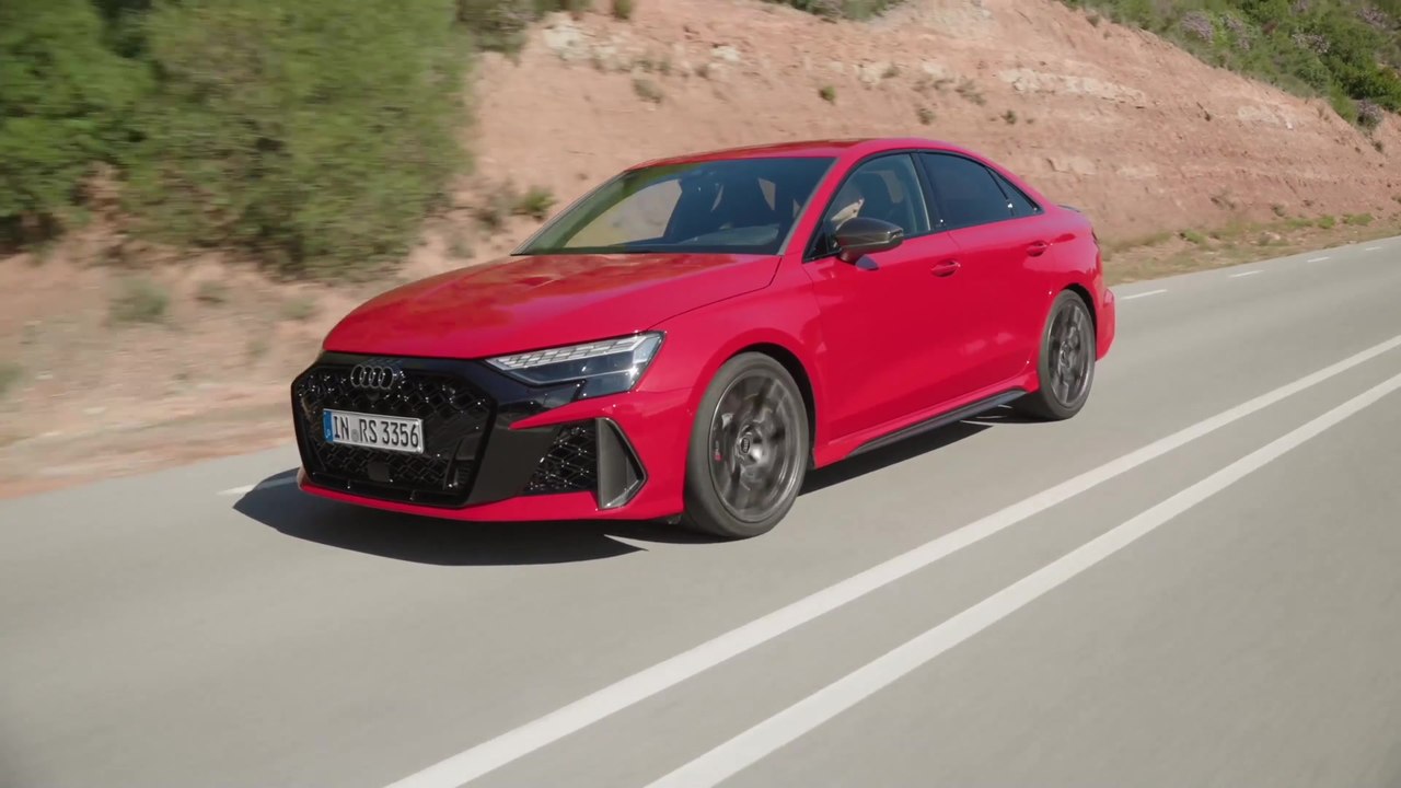 Querdynamik in Präzision - die Erfolgskurve des Audi RS 3