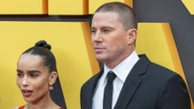 Voici - zoë kravitz : l actrice parle pour la première fois de sa relation avec son compagnon channing tatum