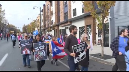 Trump in Pennsylvania fra le proteste della comunità latinoamericana
