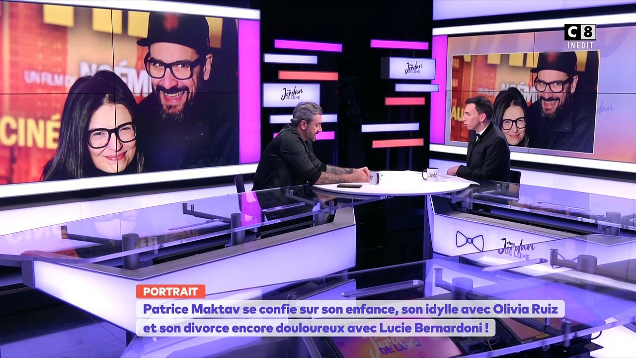 Patrice Maktav très ému à l'évocation de son ex-femme Lucie Bernardoni dans "Chez Jordan", C8