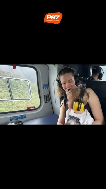 Criança de 3 anos é transportada de helicóptero pela PRF para transplante de rim no Paraná