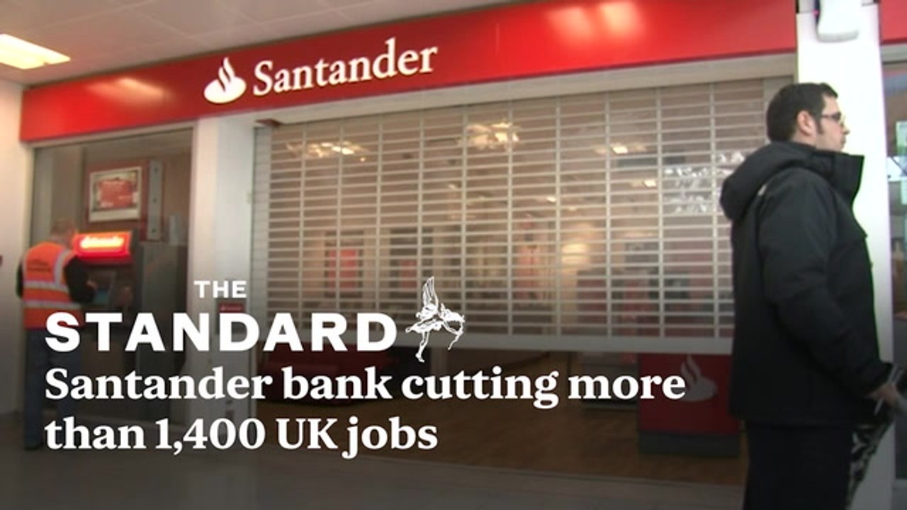 Santander Bank Cutting More Than 1,400 Uk Jobs