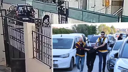 Adana'da boşanma aşamasındaki eşini kaçırmak istedi! Korku dolu anlar kamerada