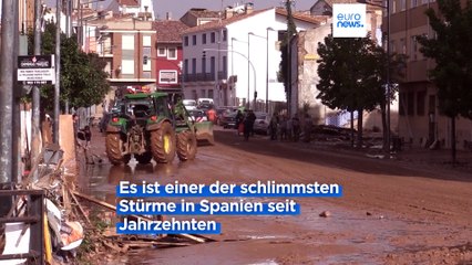 Jahrhundert-Unwetter in Valencia: Mindestens 95 Tote in Spanien