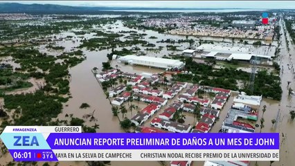 El paso del huracán John dejó 76 mil 149 casas dañadas en Guerrero