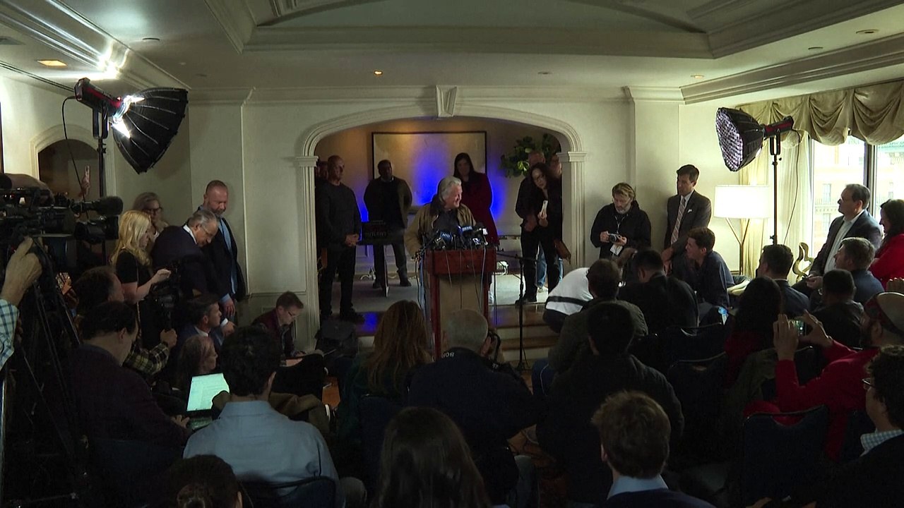 Nach Haftentlassung: Steve Bannon trommelt wieder für Trump