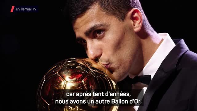 Villarreal - Marcelino : “Je suis très heureux pour Rodri et pour le football espagnol”