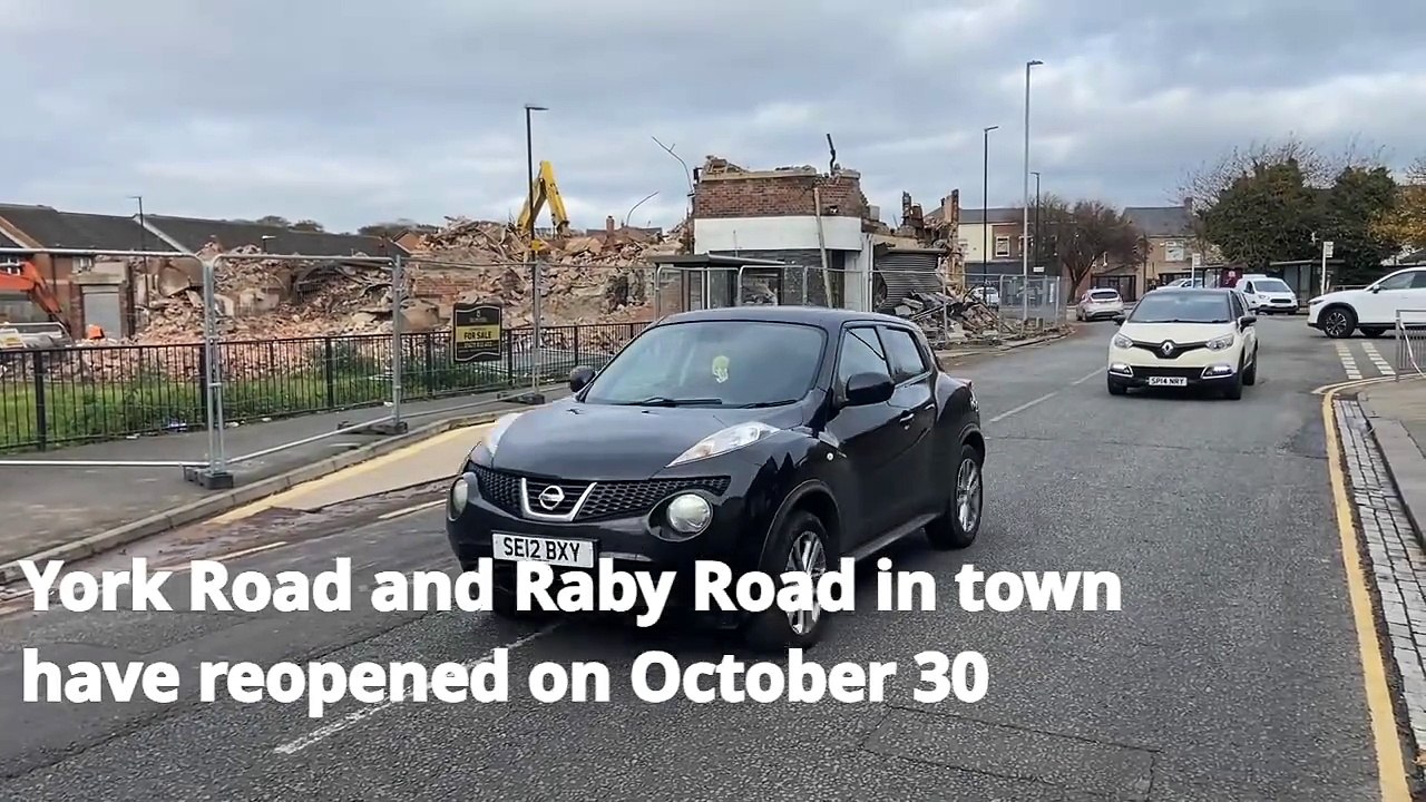 Hartlepool roads reopen as cinema demolition nears end