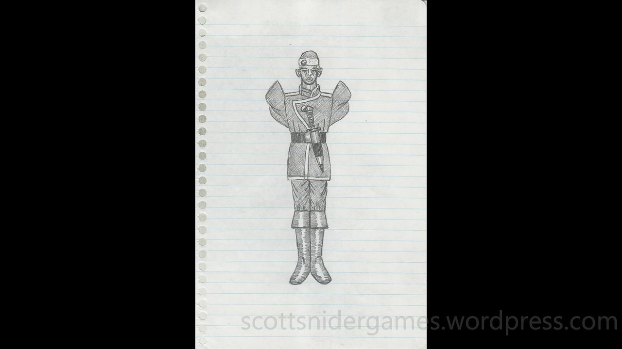 Soldier Pencil Sketch Video #485 (10-30-2024)