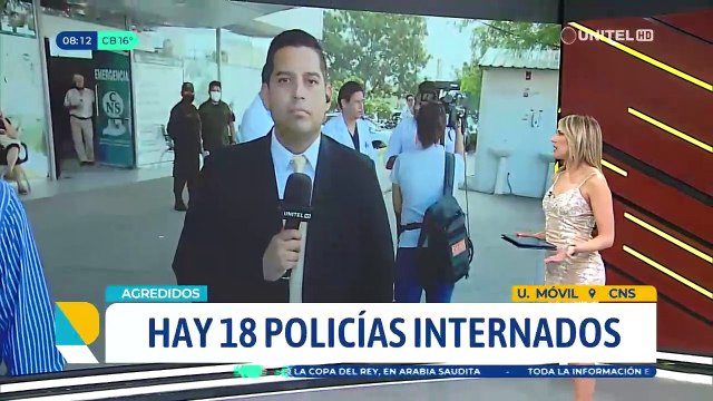 Violencia en Mairana: Tres policías internados están en estado crítico, ninguno tiene heridas de bala