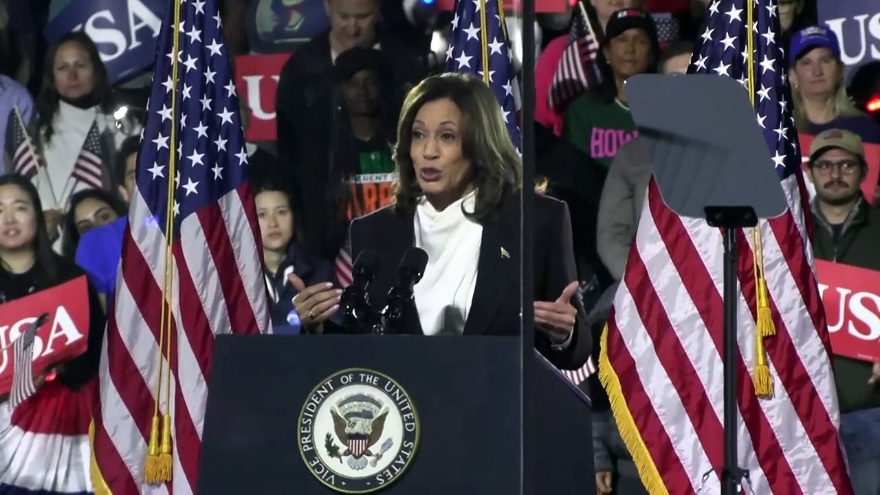 Harris warnt vor Trump - am Ort von dessen Kapitol-Hetzrede