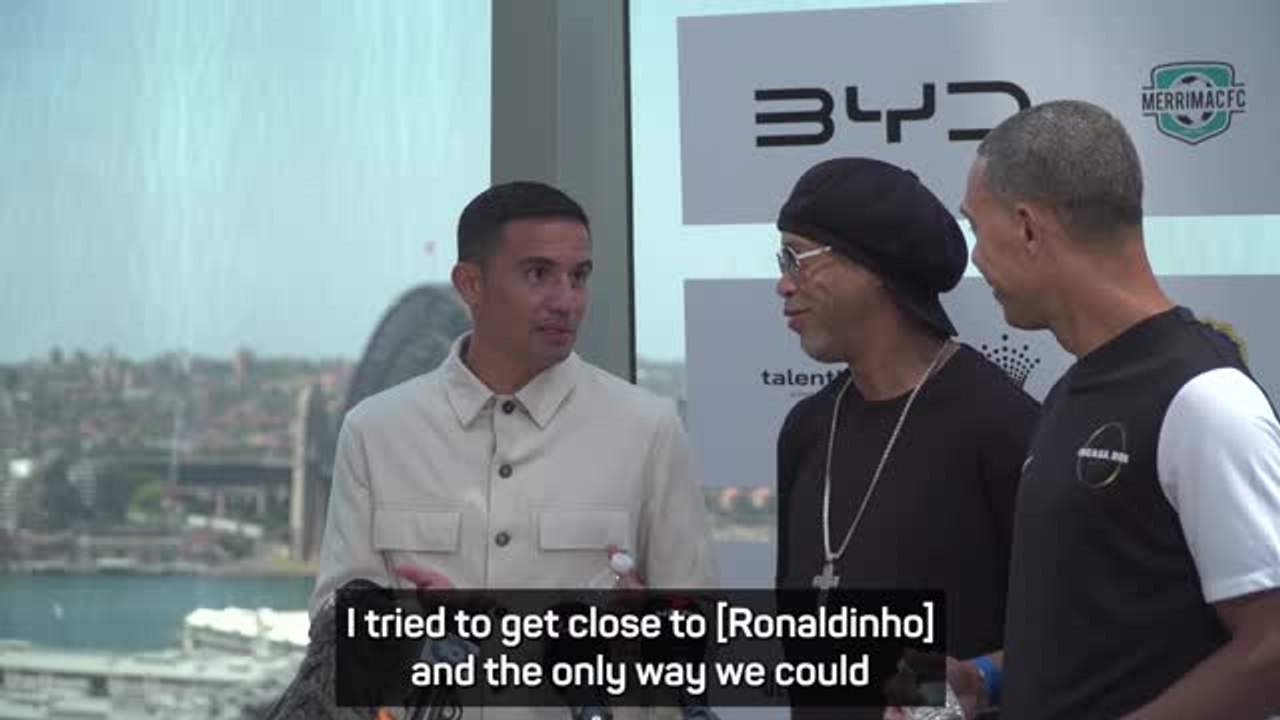 Tim Cahill remembers trying to kick Ronaldinho at 2006 World