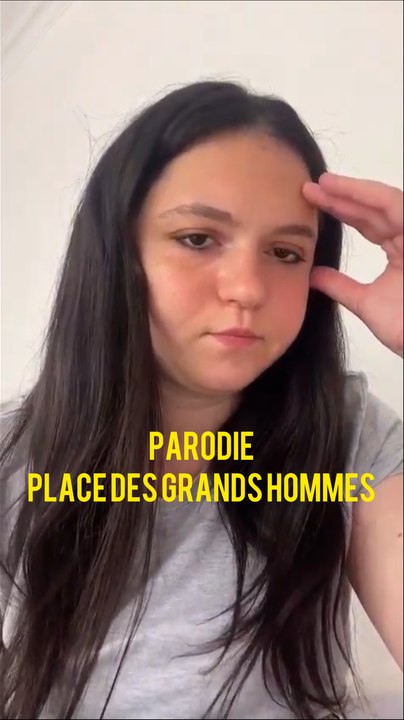 Parodie Place des grands hommes - Patrick Bruel