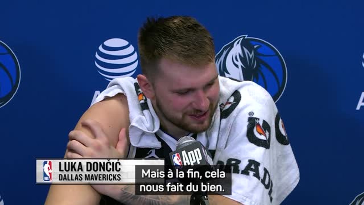 Mavericks - Doncic : “Je ne sais pas comment je peux mettre ces tirs et pas les normaux”