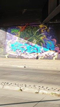 Street Fighter Street Art in Santiago