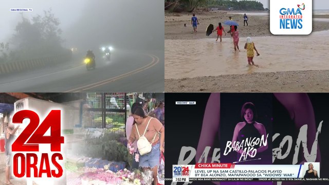 24 Oras: (Part 3) Red Alert Status, itinaas ng OCD at AFP; Forced evacuation, iniutos ng DILG; Maraming naghabol sa pag-aayos ng puntod at paglilibing bago ang Undas; Level up na Sam Castillo-Palacios played by Bea Alonzo, mapapanood sa..., atbp.