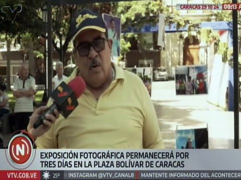 Caracas I Venezolanos recuerdan la campaña presidencial del Pdte. Maduro con exposición fotográfica