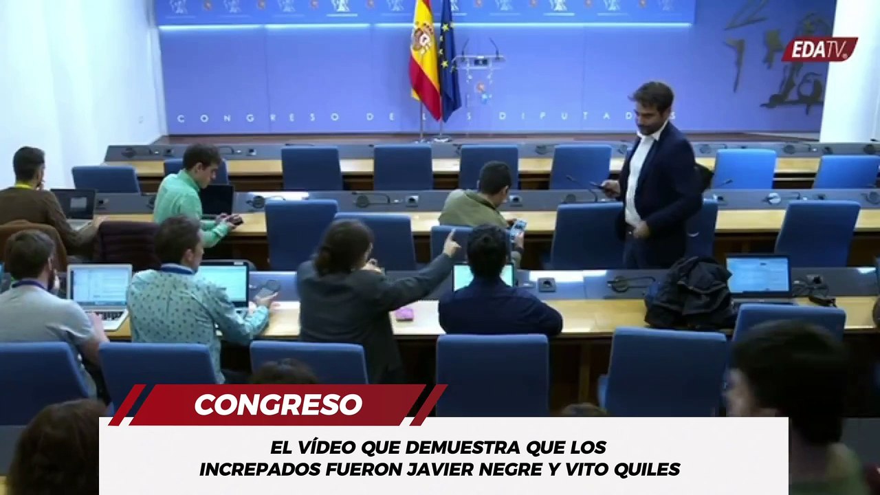 Vídeo en el que increpan a Negre
