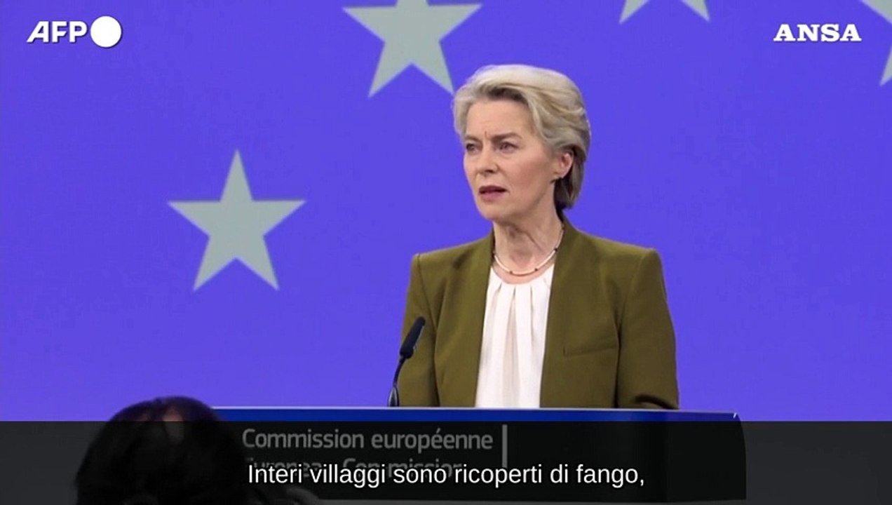 Maltempo in Spagna, von der Leyen: Europa pronta ad aiutare"