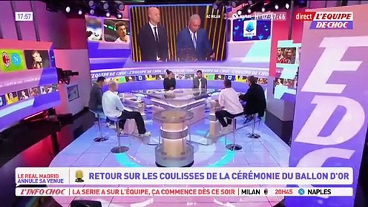 Comment le Real Madrid a bouleversé la cérémonie du Ballon d'or 2024 de L'Equipe