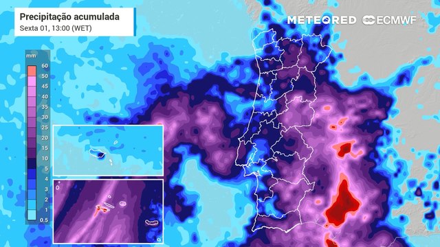 Tempo no Halloween e Dia de Todos os Santos em Portugal: 7 distritos em aviso amarelo por chuva e trovoada
