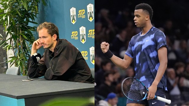 Tennis - Rolex Paris Masters 2024 - Daniil Medvedev : Je pense que Giovanni Mpetshi Perricard peut être Top 10