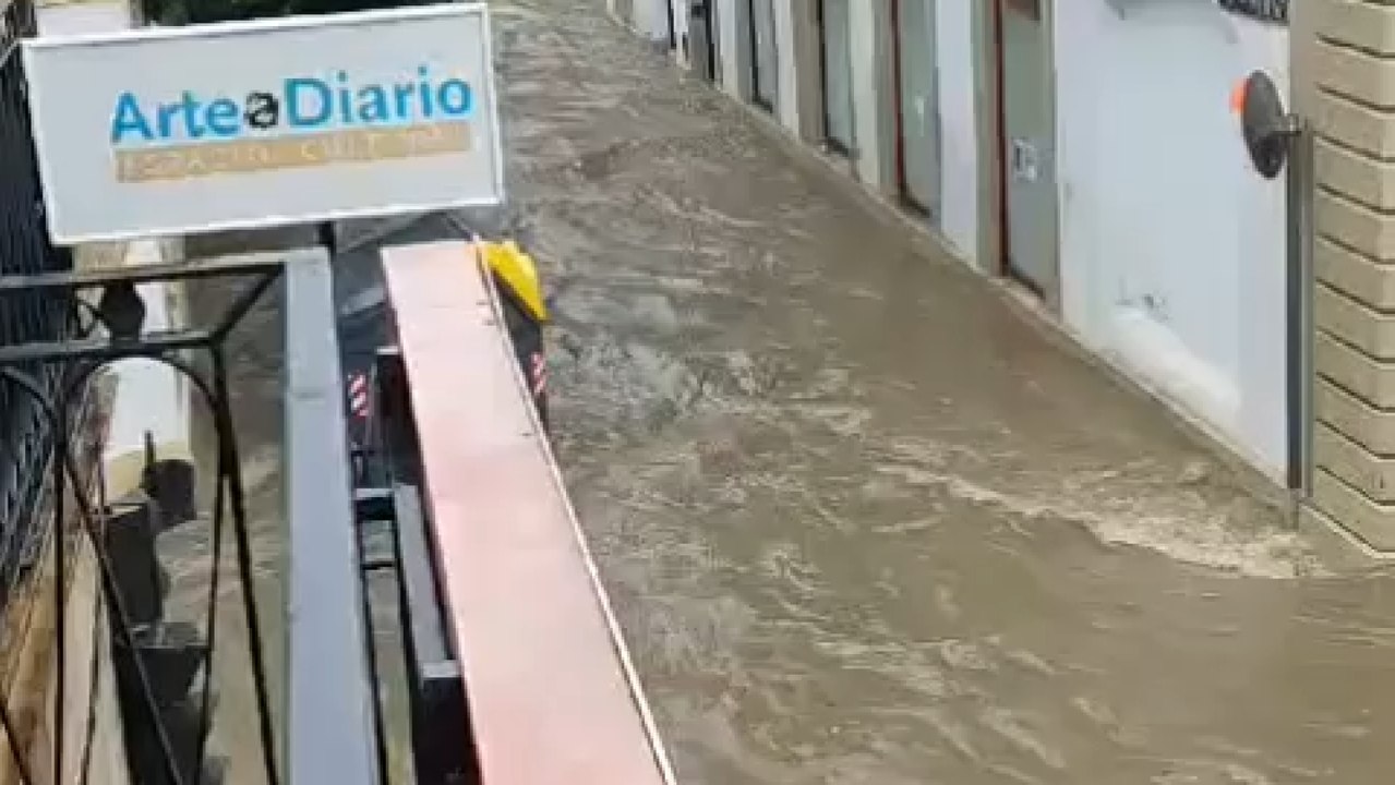 Inundaciones en Jerez de la Frontera (Cádiz)