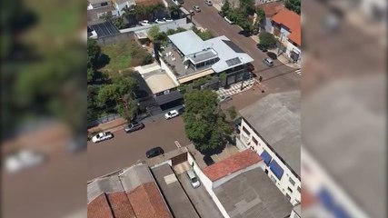 Após ameaça com arma de fogo, helicóptero da PM persegue suspeito e auxilia na prisão