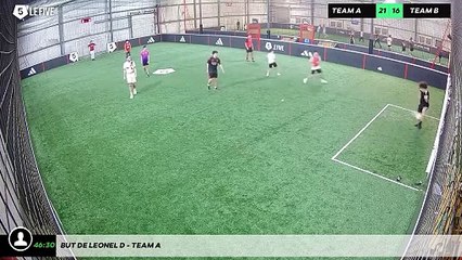 But de Leonel D - Team A