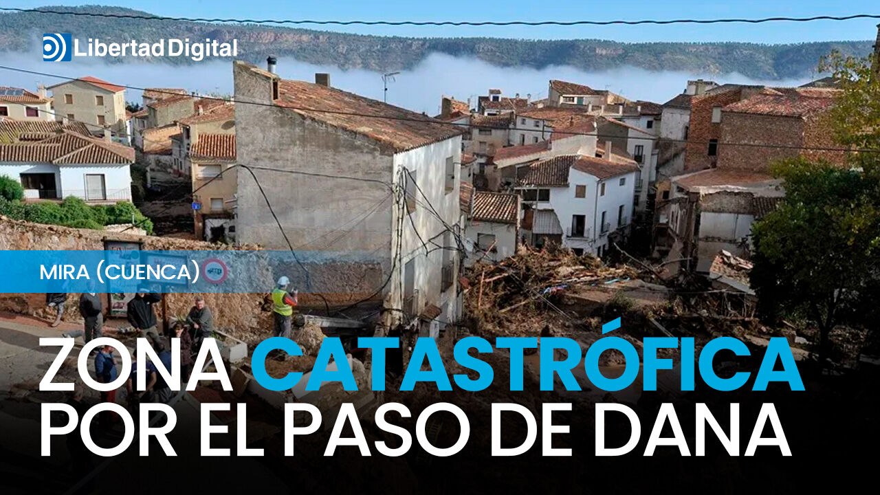 Imágenes de rescates en Mira (Cuenca)