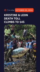 Death toll from Kristine, Leon climbs to 145 – NDRRMC