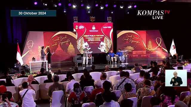 [FULL] Andika Perkasa dan Hendrar Prihadi Paparkan Visi Misi di Debat Perdana Pilkada Jateng 2024