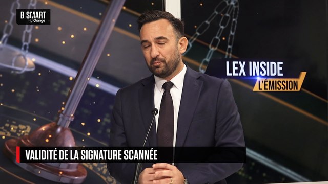 LEX INSIDE - Une signature scannée n'est pas assimilable à une signature électronique