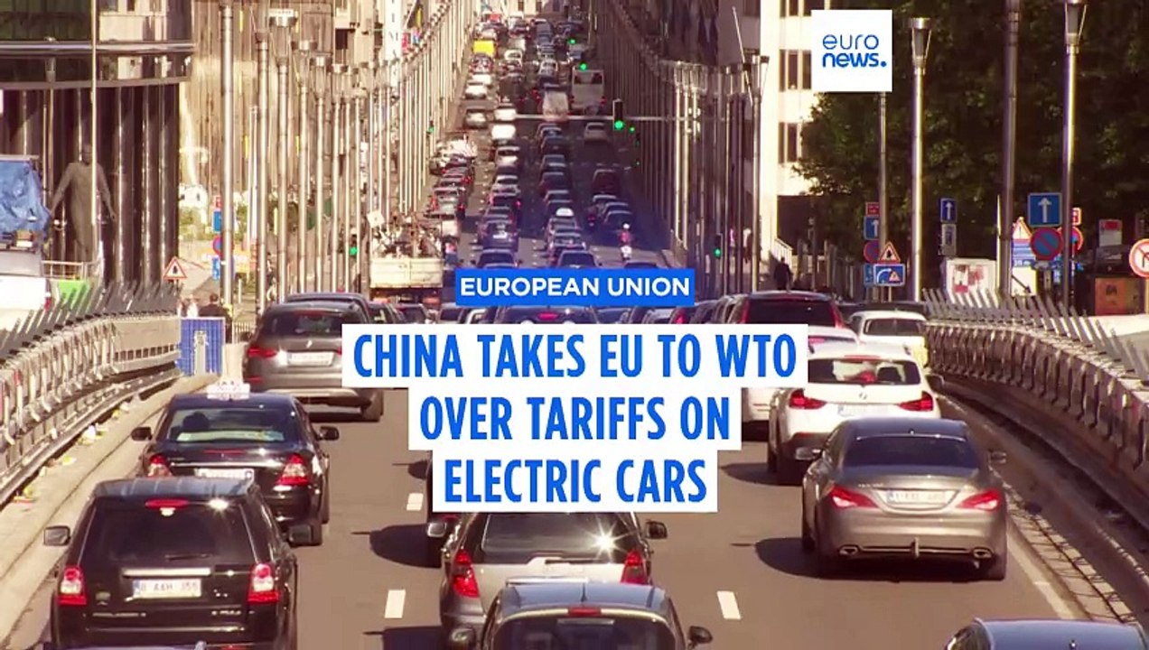 China takes EU to WTO over 'unreasonable' tariffs on electric cars but bets on talks