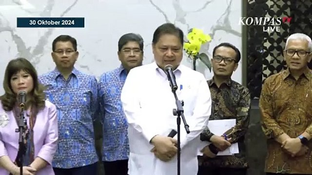 Menko Airlangga Hartarto Tanggapi Pailitnya Sritex: Pemerintah Akan Melihat Langkah Selanjutnya