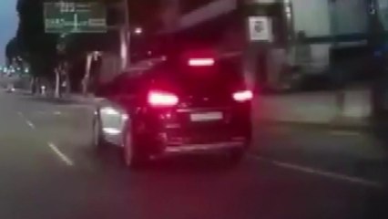 강남에서 SUV끼리 추돌 사고...3명 다쳐 / YTN