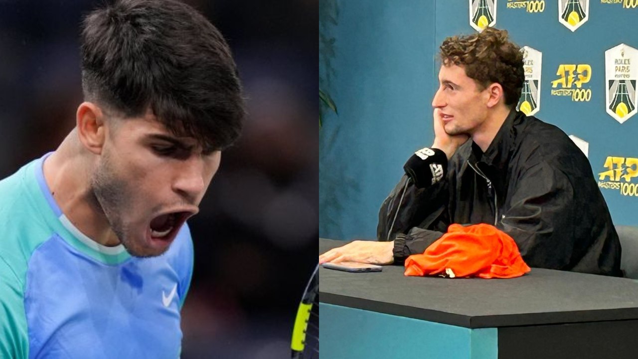Tennis - Rolex Paris Masters 2024 - Ugo Humbert va défier Carlos Alcaraz : "Je n'ai pas peur de jouer les meilleurs"