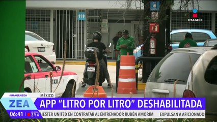Profeco informa que la app Litro por Litro quedará temporalmente inactiva