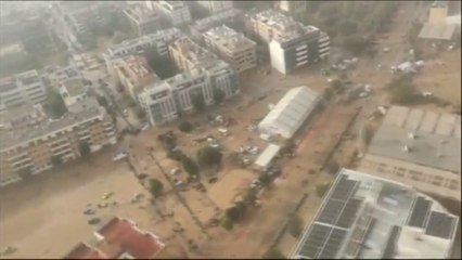Así ha quedado el área metropolitana de Valencia tras el paso de la DANA
