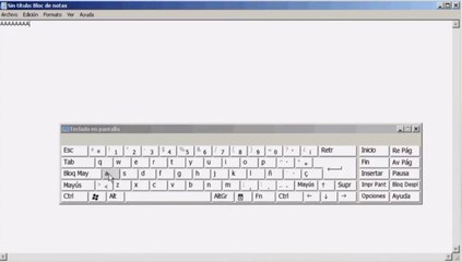 EL TECLADO NO ME CAMBIA LAS LETRAS MAYÚSCULA A MINUSCULA