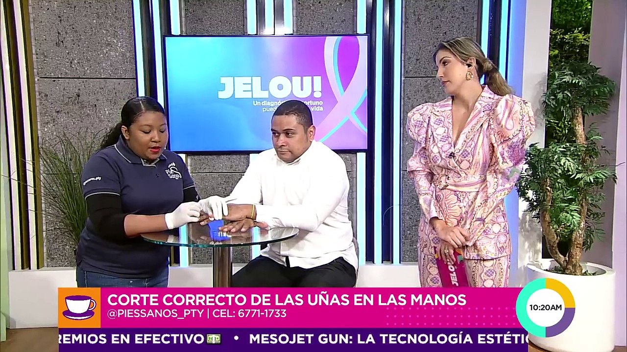 Corte correcto de las uñas de las manos