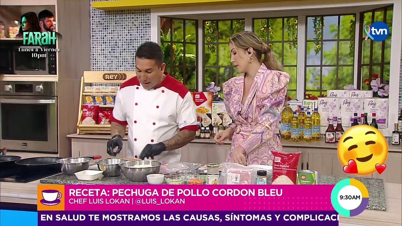 Prepara una pechuga de pollo cordon bleu