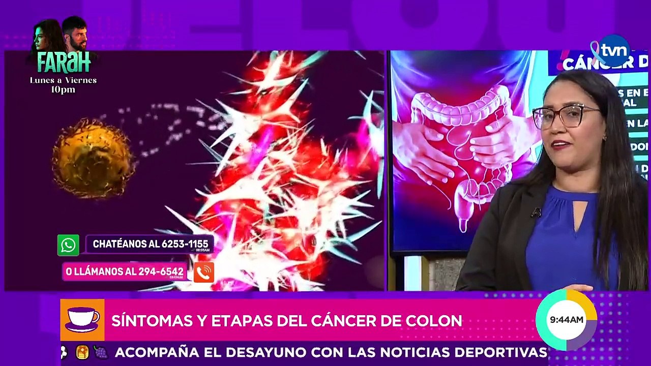 Síntomas y etapas del cáncer de colon