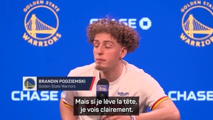 Warriors - Podziemski : “Je me suis aussi laissé aller, car Steph n'est pas là”