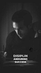 Discipline Pays Off Later