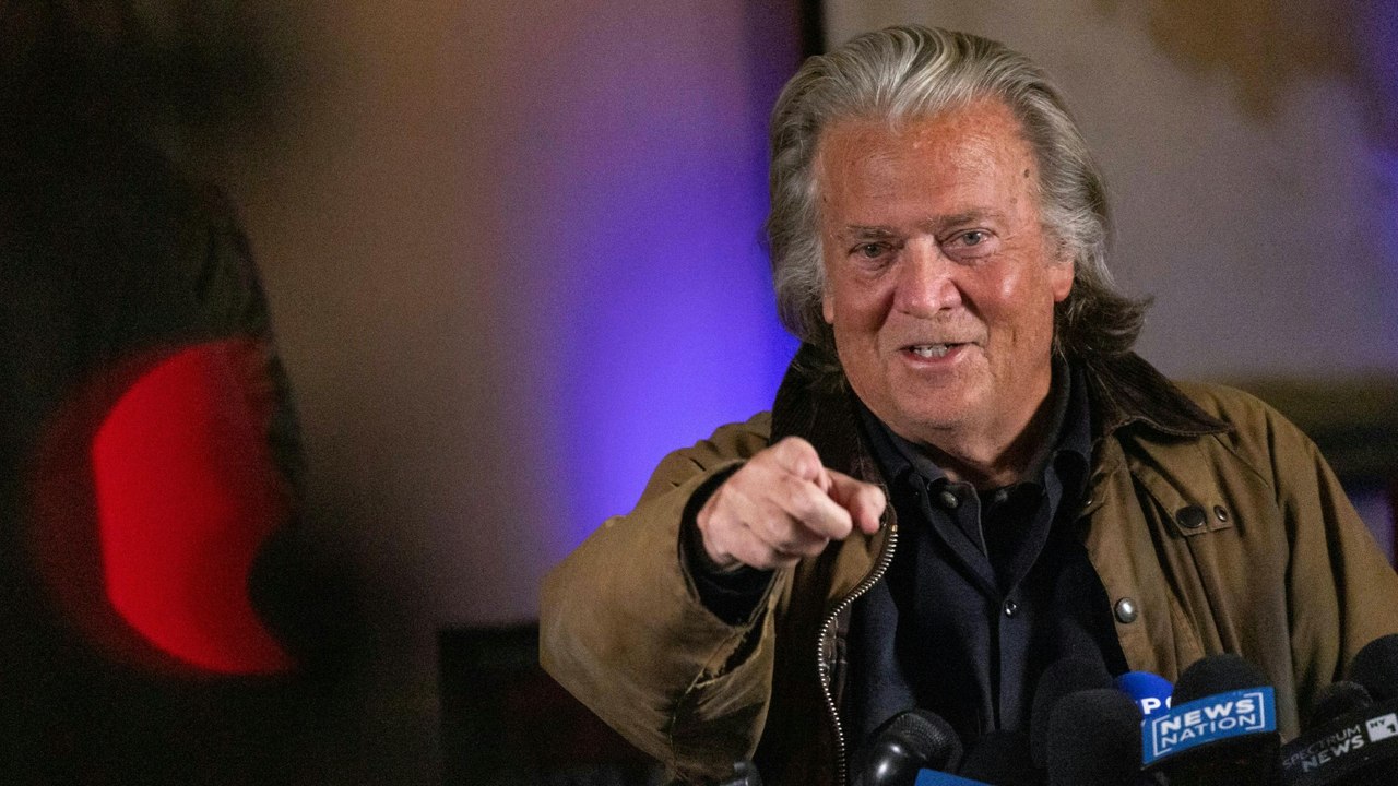 Steve Bannon kommt aus Haft – und trommelt weiter für Trump